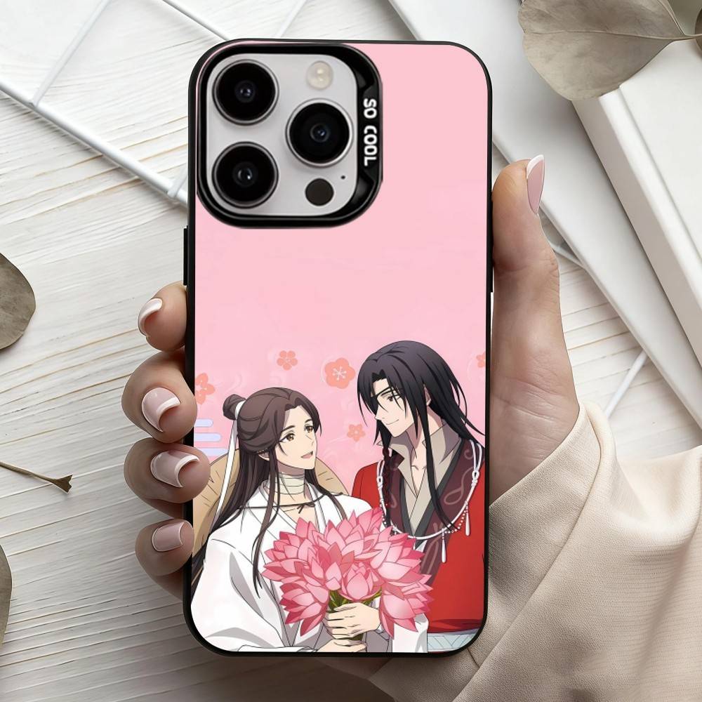 China Film Heaven Officials Blessing Handyhülle Für iPhone17,16,15,14,13,12,11 Plus,Pro Max Candy Silberbeschichtet Innere Abdeckung