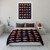 Cartoon Colorful Clownfish Collection Print Soft Comfortable Duvet Cover Bedding Set Included 1*Duvet Cover  2*Pillowcases