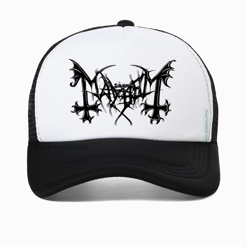 Incantation Immolation Mayhem Watain Band Death Metal Cappellino da Baseball Unisex Cappello Snapback Rock