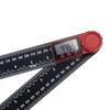 2-in-1 Digital Angle Ruler Protractor & Caliper with Black Dial Engineering Materials Accuracy 1