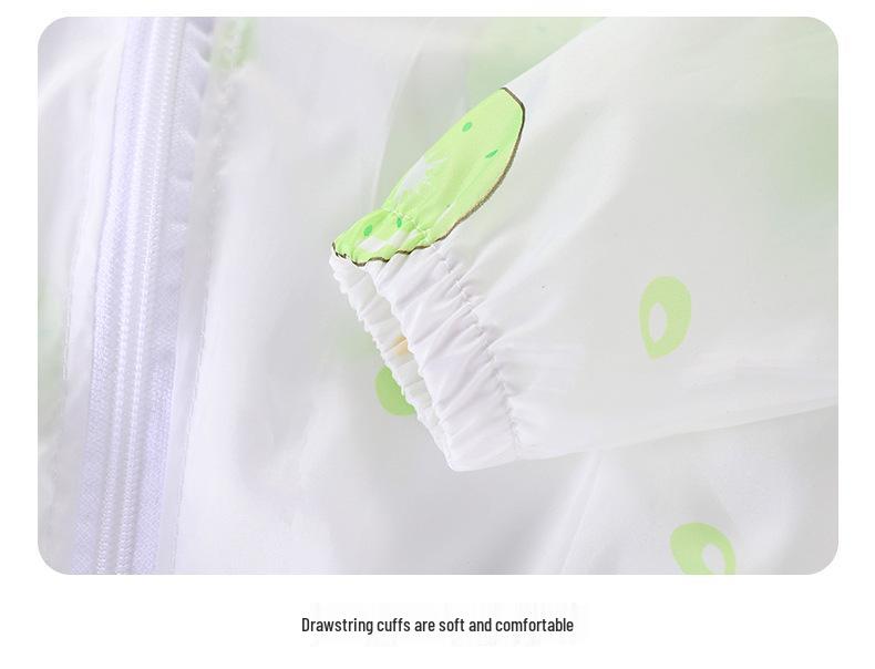 Lightweight Breathable Hooded Summer Jacket for Girls – Stylish & Sun-Protective