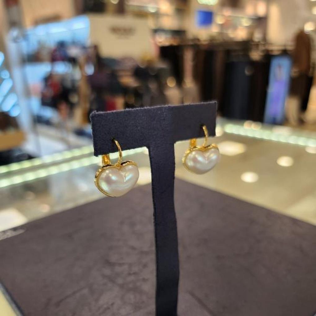 ARTRIA Heart Volume Pearl E Earrings HNJEATT0008GDF