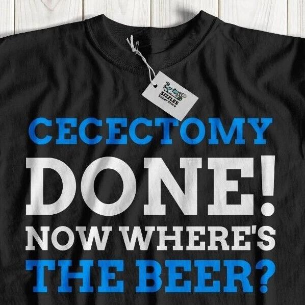 Unisex Cecetomy T-Shirt Cecum Surgery Gifts & Colon Cancer Gifts Recovery Gifts XL