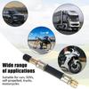 10/15/21cm Flexible Rubber Tyre Valve Inflatable Rubber Hose Twin Wheel Lorry Van Bus Valve Stems Extensions Tube Adapter