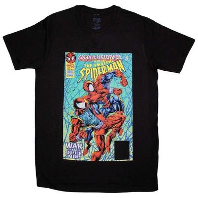 Marvel Comics Unisex Adult War Of The Spider Men Comic Cover T-Shirt