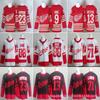 Detroit Red Wings Vintage Besticktes Eishockeytrikot Herren Team Sportuniform Fanbekleidung Training