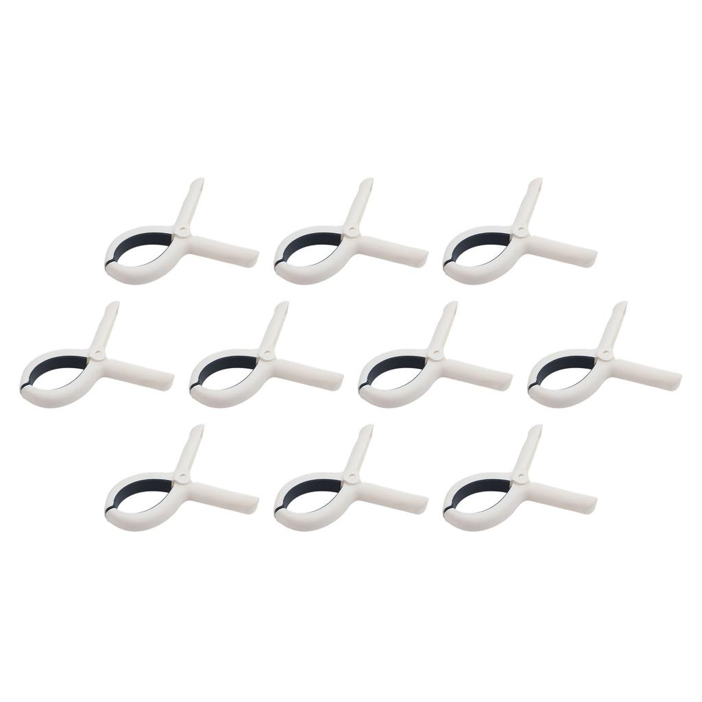 10pcs Windproof Non Slip Clothespins Multipurpose Clips for Clothes