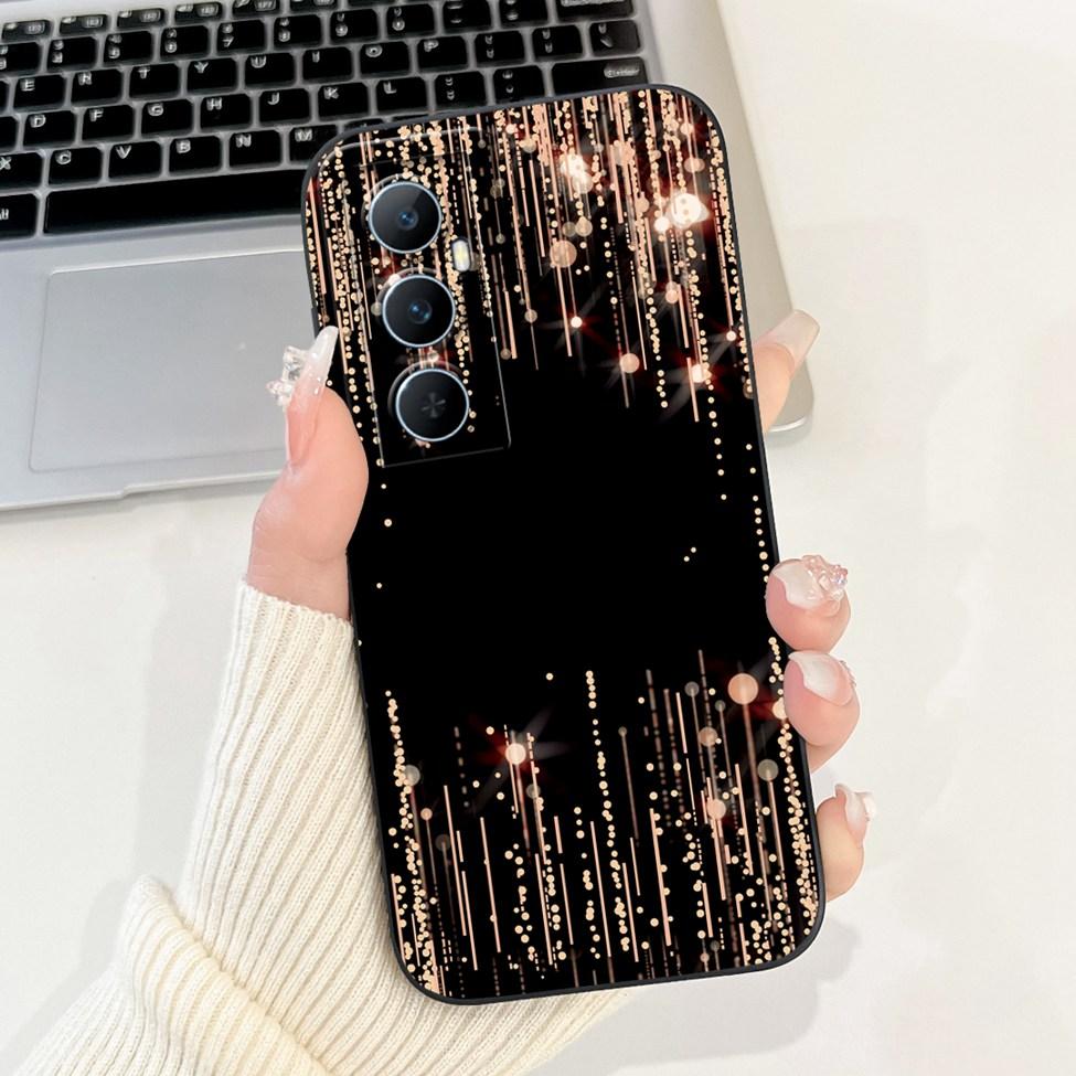 Funda For Realme C65 RMX3910 Back Cover For Realme C65 4G Case Shockproof Luxury Flowers Cute Cartoon Cool Silicone Bumper Coque