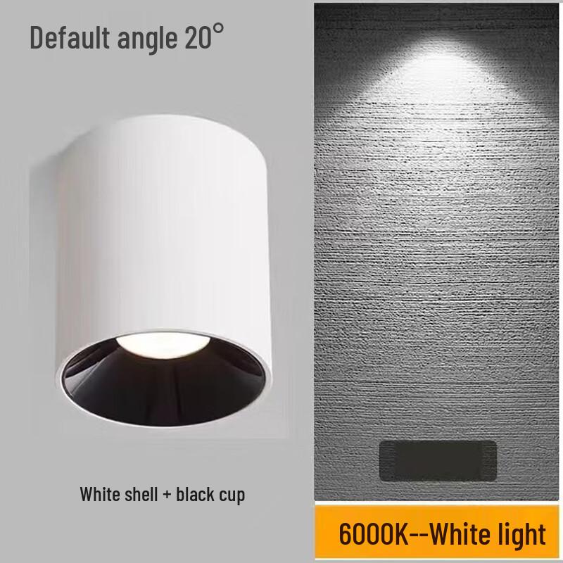 NuFeng Wodoodporny LED Reflektor Natynkowy