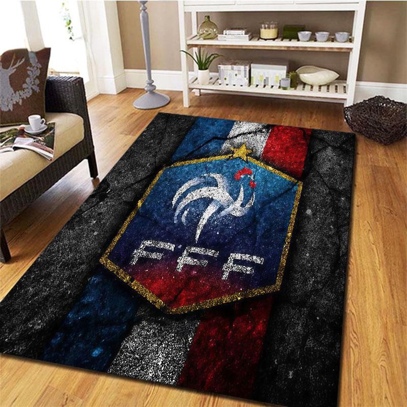 France National Football Team Carpet Rug for Living Room Bedroom Home Sofa Decoration,Kids play Non-slip Floor Mat