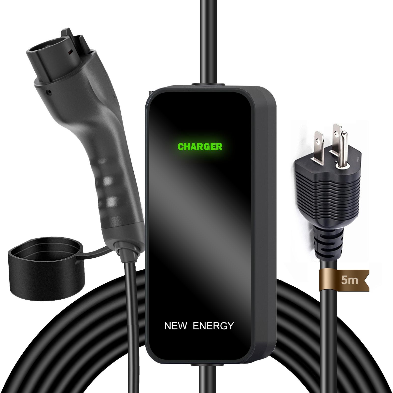 

Вау Зарядний пристрій для електромобілів Типу 2: Сумісний з європейськими, американськими, австралійськими та гонконгськими стандартами для електромобілів на нових джерелах енергії