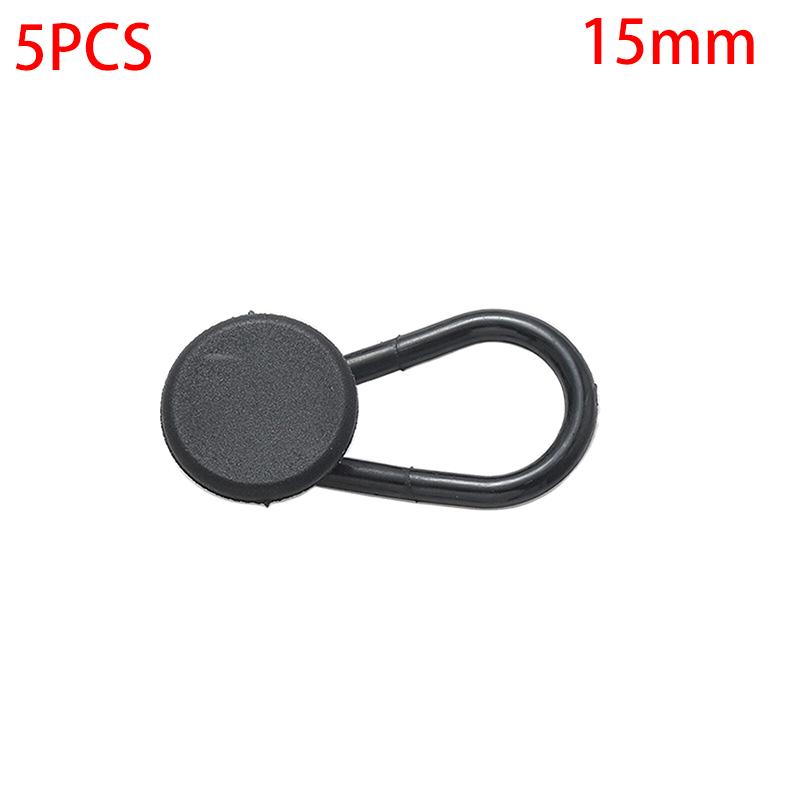5Pcs 15Mm/18Mm Pants Extender Buttons Flexible Waist Extenders For Black Jeans Pants Pregnancy Trousers Lengthen Rubber Button