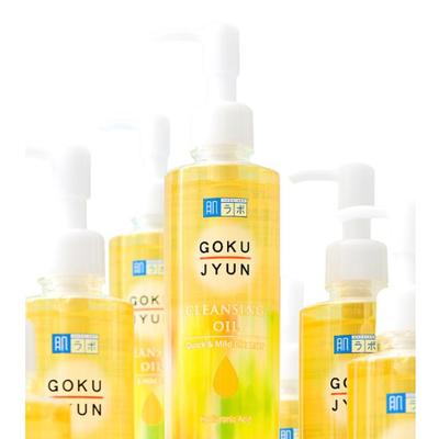 HadaLabo Gokujyun Reinigingsolie Hoofd 200ml, Navulling 180ml (3 opties)