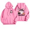 Women's Casual Fashion Halloween Printed Leisure Hooded Sweatshirt With Pockets