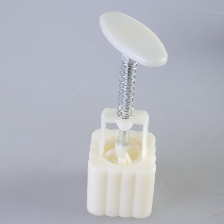 Mooncakes Mold Cookie Stamp Bean Pastes Cake Moulds with 6 Stamp ABS Plastic Pastries Mold for Baking Enthusiasts