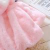 Winter Princess Cape: Faux Fur Two-Color Cloak for Girls and Babies