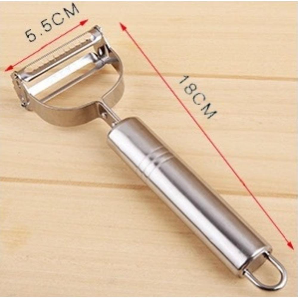2 in 1 Stainless Steel Vegetable Peeler for Carrot Potato Melon Fruit Vegetable Cutter Fruit Slicer Kitchen Gadget Paring knife