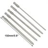 Magnetic Cross Head Screwdriver Bits 150mm Long 1/4 Hex Shank Set of 5
