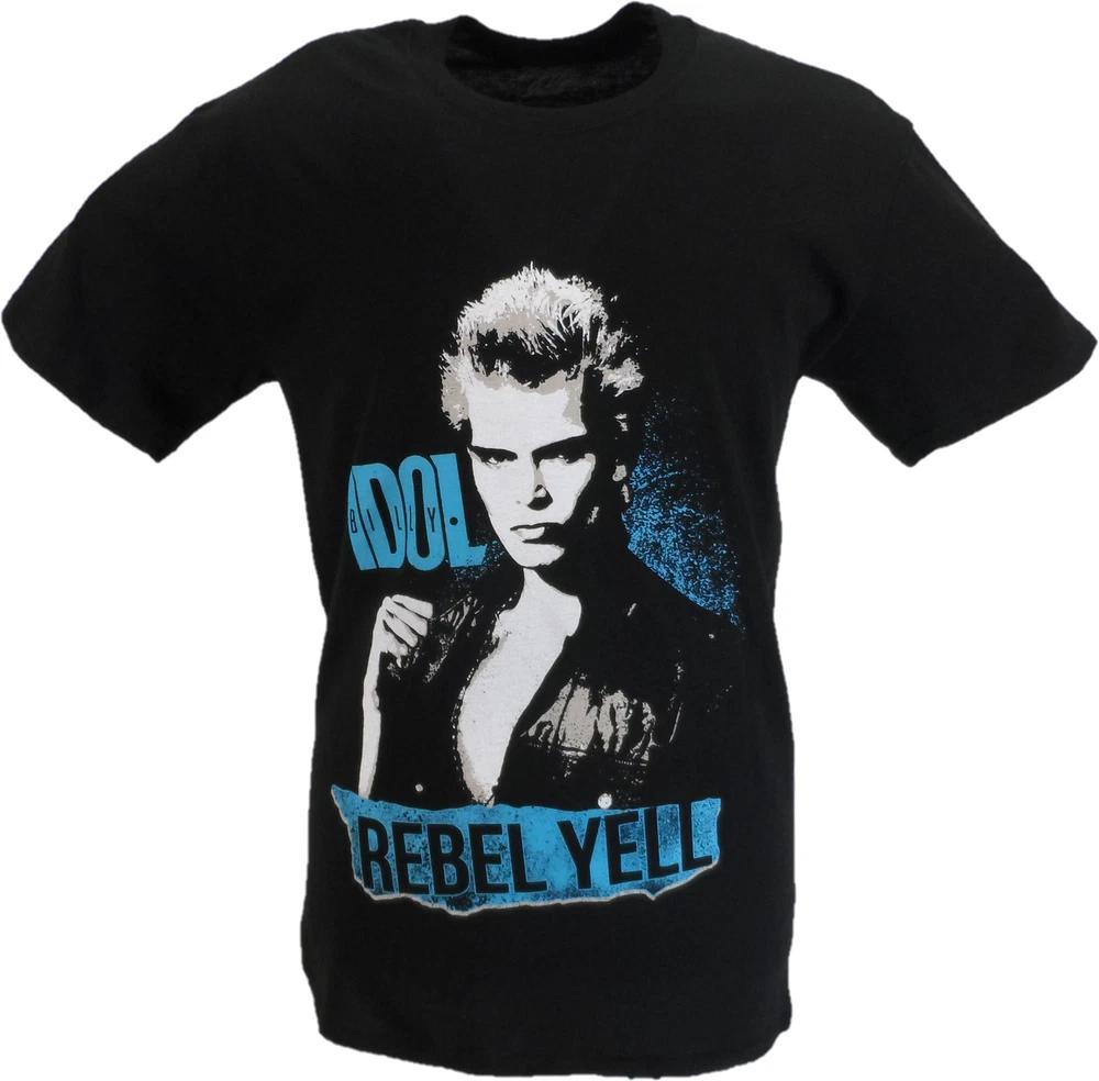 Unisexs Official Licensed Billy Idol Rebel Yell T Shirt S