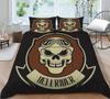 Quilt Cover 3D Printing Skull Home Bedclothes with Pillowcase King Double Size Soft Bed Set Luxury Duvet Cover