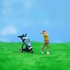 4 Miniature Golf in 1/64 Scale for Outdoor Decor And Model Layouts