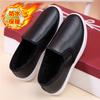 Winter Leather Waterproof Cotton Shoes Female Student Lazy Shoes Casual Female Nurse Female Shoes Boots