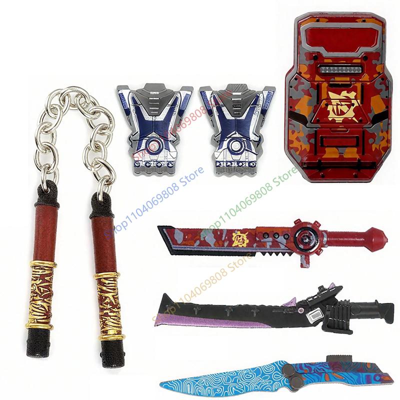MOC Figure Accessory Building Block Game character Weapons Set Black Eagle Boxing Gloves Armor Shield Dart Machete Brick Toy N22