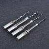 4pcs Square Hole Design Mortising Chisel Set 6.4/8/9.5/12.7mm Wood Drilling Hand Tools  For Wood