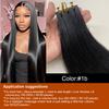 Cuticle Aligned Virgin Human Remy Hair Extension Tape in Double Drawn Blonde Human Tape Hair Extension Hair Vendors