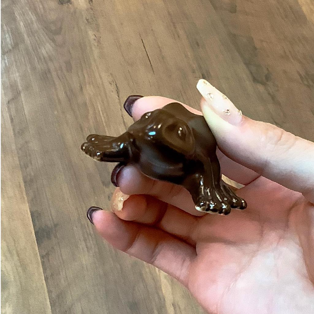 Sun Art Chopstick Rest Spoon Rest Diameter 5 x 4 x 3 cm Frog Chocolate Honeyduke Tableware Miscellaneous Harry Potter Goods Birthday Gift SAN4621