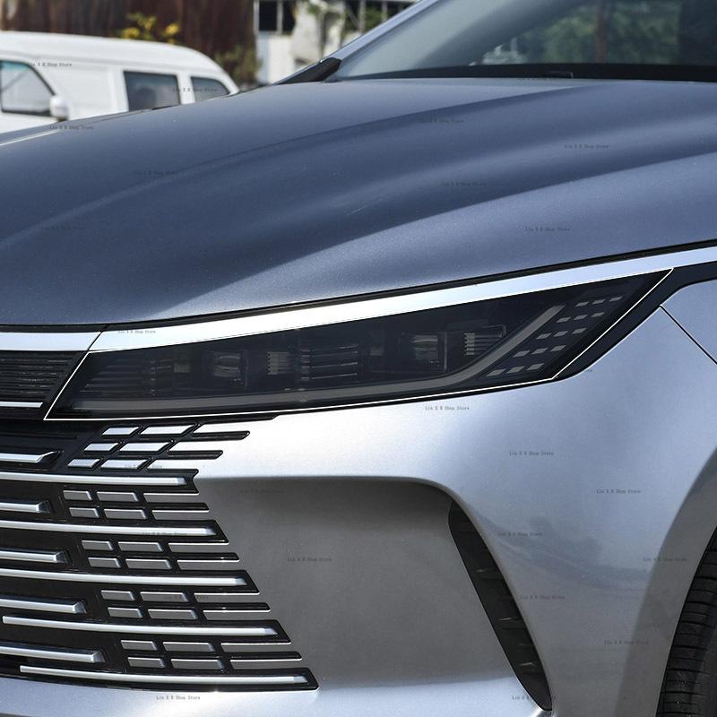 For BYD CHAZOR/KING DM-I 2025 Car Exterior Headlight Anti-scratch Front Lamp Tint TPU Protective Film Cover Repair Accessories
