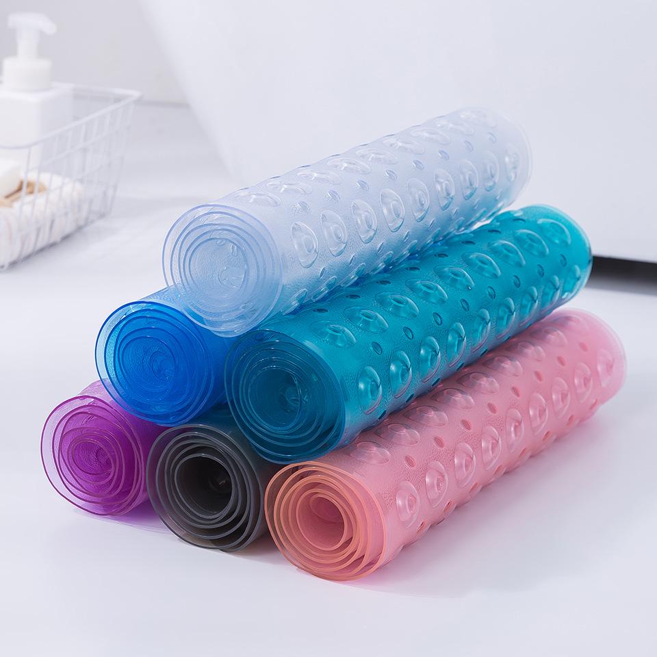 40x100cm Rutschfeste Badematte: Massage-Fußpad für Dusche und Badewanne