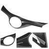 Front Upper Radiator Grille Grill Trim Carbon Fiber Style Fit for Toyota C‑HR CHR 2016‑2019