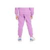 Nike Solid Color Star Embroidery Elastic Waist Knitted Sports Pants Kids bottoms Purple FD3031-532