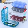 7-Day Round Petal Pill Box: Compact 7-Grid Medicine Organizer for Travel