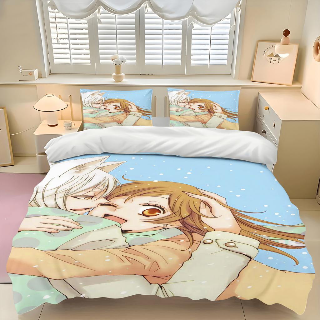 Nanami Duvet Cover Kamisama Kiss Cartoon Quilt Home Pillowcase Set Adult Bedroom Children Comforter Bedding
