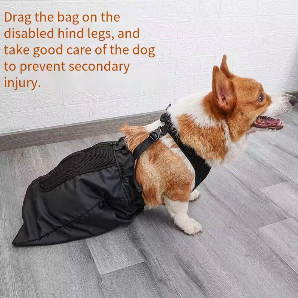 Pet Dog Hind Leg Injury Aids, Medium And Large Dog Hind Leg Disability Towing Bag