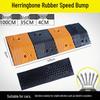 Lixian Herringbone Rubber Speed Bump