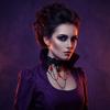 Gothic Lace Tassel Choker, Dark Lolita Fashion Short Neck Collar Necklace