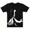 Unisex Oversized Cotton Fan Streetwear T-Shirt, Bleach Thousand-Year Blood War Hazard Ichigo Kurosaki Graphic T-Shirt
