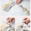 Cute Cat Resin Sculpture Jewelry Birthday Gift Home Dining Table Statue Accessories Decoration