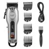 New multifunctional hair clipper digital display electric clippers USB charging carving clippers men's razor electric clippers