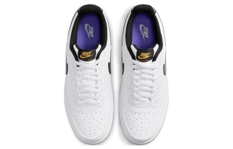 Nike Court Vision Low White Black Metallic Gold DV1899-100