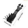 K1AE Travel Friendly High Strength Steel Screwdriver Thin Lightweight Portable for On the Go Emergency Fixes and Repairs