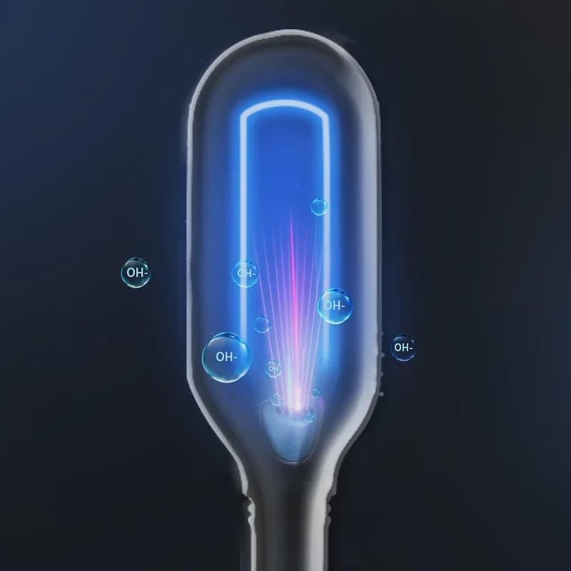 Portable Wireless Negative Ion Hair Comb - Anti-scalding, Air Bangs, Inner Buckle, Summer Straightening.