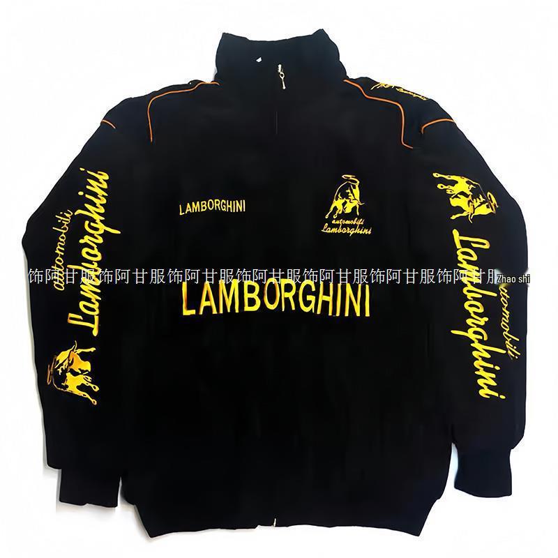 Vintage F1 Rennsport Windbreaker Motorradjacke für Herren & Damen - Gestickter Lässiger Frühjahrsanzug