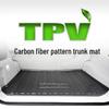 Dedicated Car Carbon Fiber Texture TPV Body Kits with 360 TPE Floor, Trunk, and Backrest Mats
