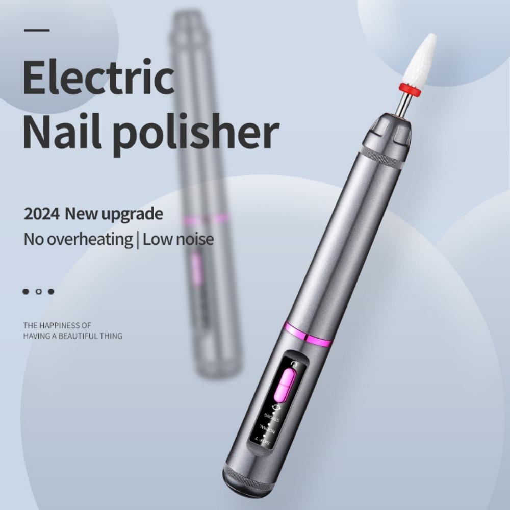Nail Remover Polishing To Remove Dead Skin Nail Polisher Bottom Noise Portable Electric Nail Polisher