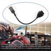 OBD2 OBD2 Adapter Cable Black Extension Cable Adapter Convenient ATV Scanner Cable