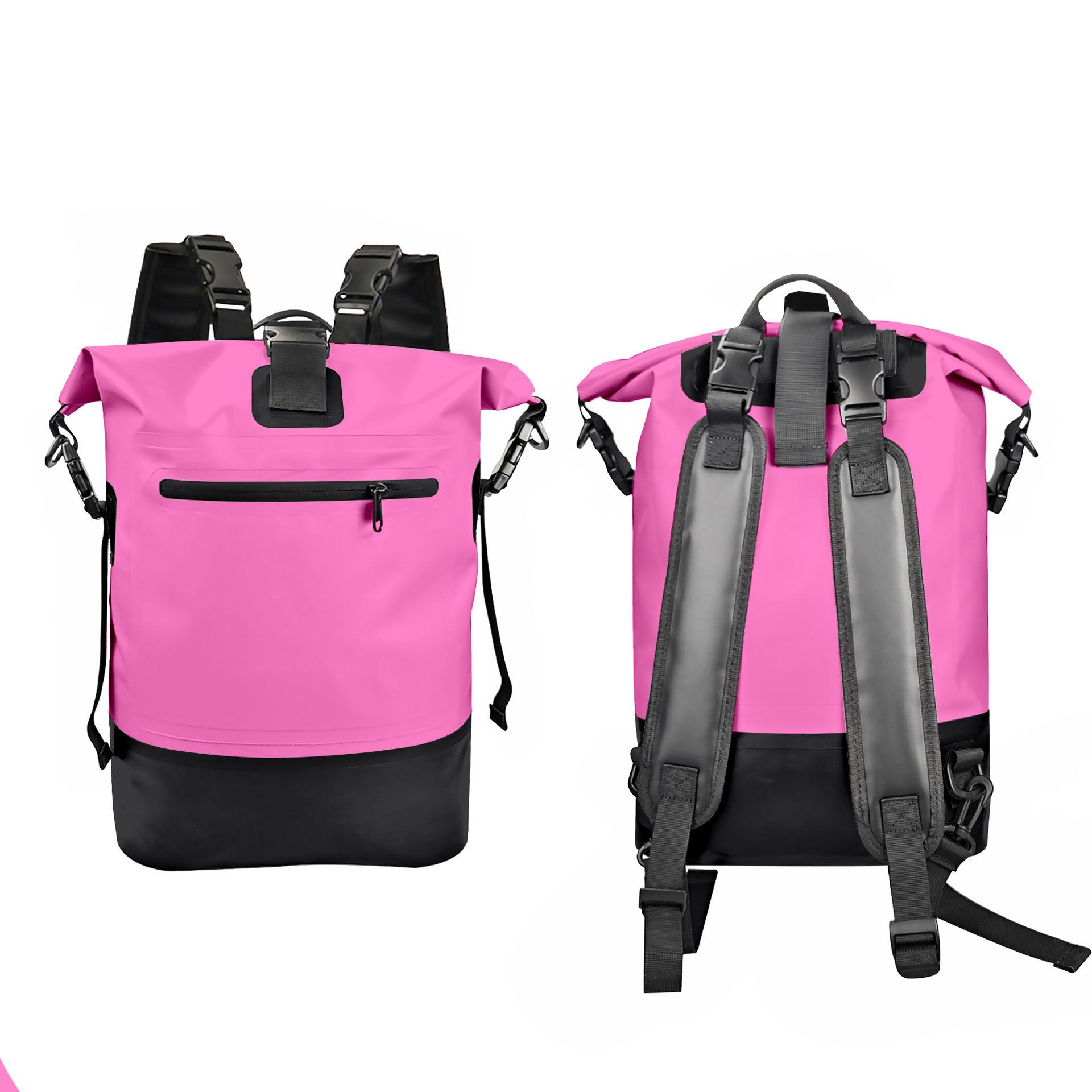 

Outdoor Pvc Sports Mountaineering Bag, Rafting Camping Waterproof Bucket Bag Backpack Waterproof Dry Bag Backpack 20L